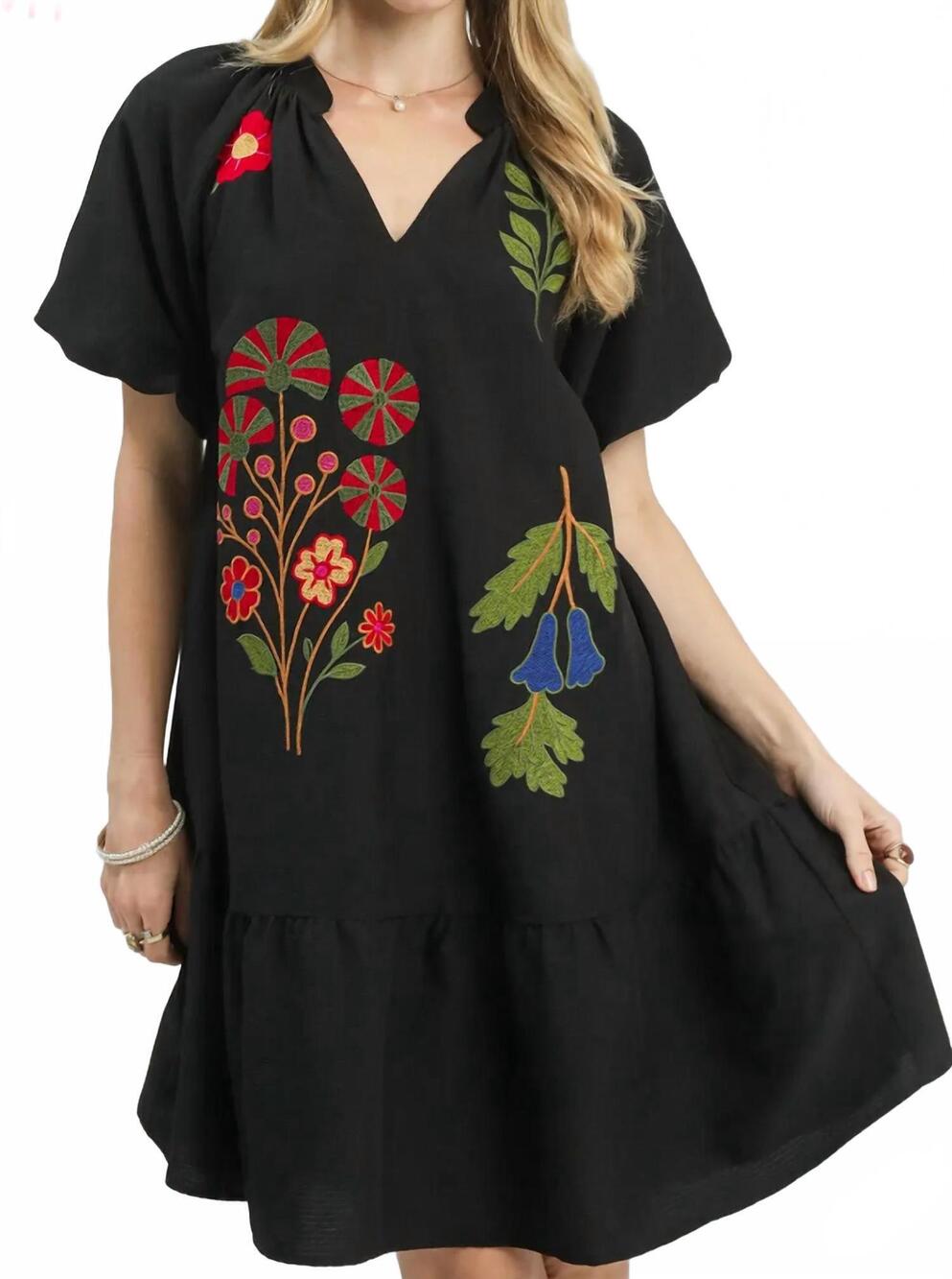 NEW UMGEE baccara dress in black